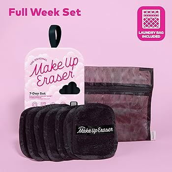 MAKEUP ERASER メイクアップ イレイザー メイク落とし 7枚セット Amazon.com: The Original MakeUp Eraser, 7-Day Set, Erase All